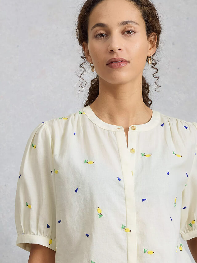 Shop Lana Embroidered Top