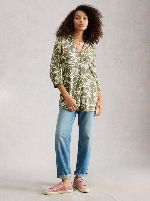 Shop Annie Longlined Shirt