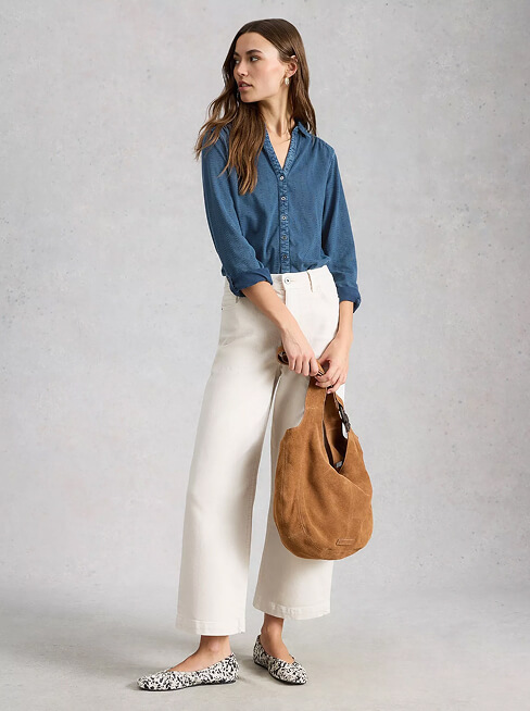 Shop Annie Indigo Jersey Shirt