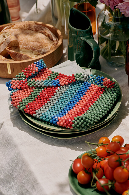Shop Bea Beaded Shoulder Bag