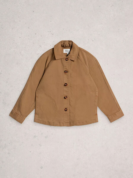 Shop Eden Collared Denim Jacket