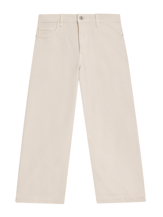 Shop Tia Wide Leg Full Length Jean