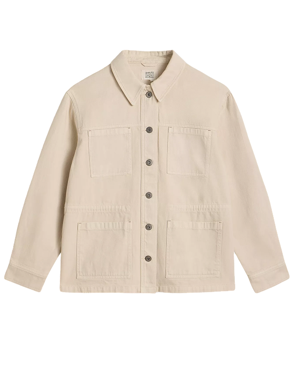 Shop Camille Linen Collared Jacket