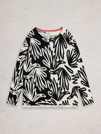 Shop Olive Print Crew Neck Jumper