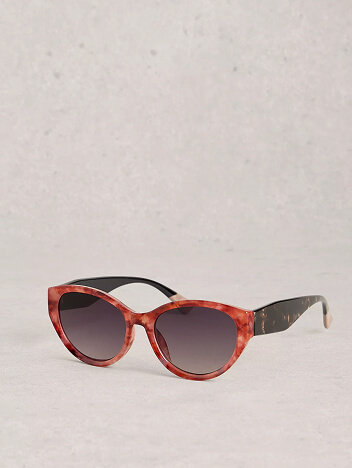 Shop Slim Cat Eye Sunglasses
