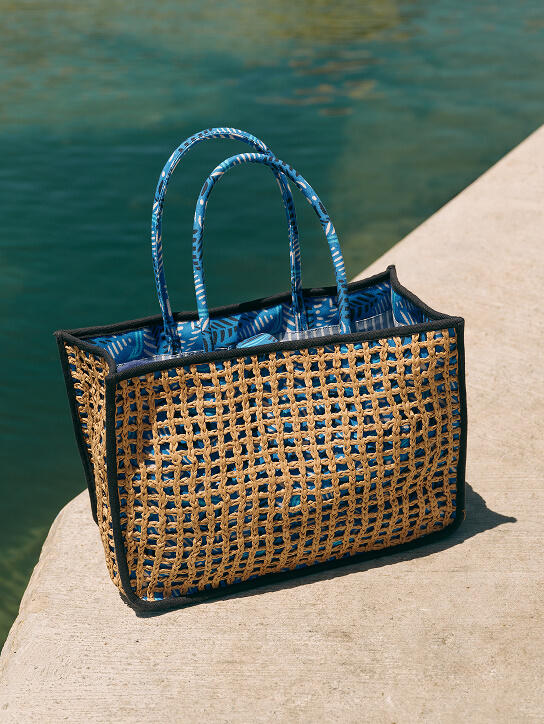 Shop Jasmine Weave Tote Bag