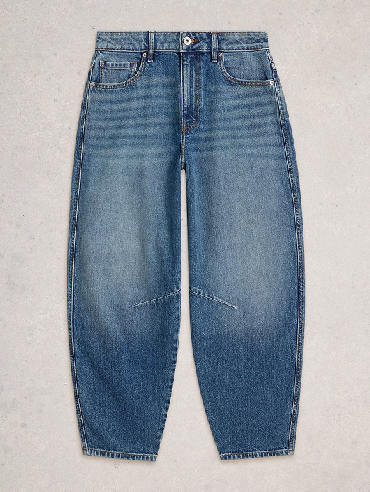 Shop Aubury Barrel Leg Jean