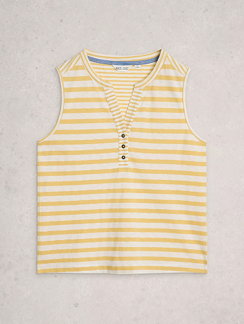 Shop Nora Notch Stripe Vest