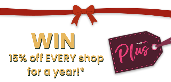 Win 15% off every shop for a year!*