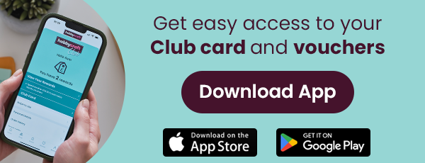 Get easy access to your Club card and vouchers. 