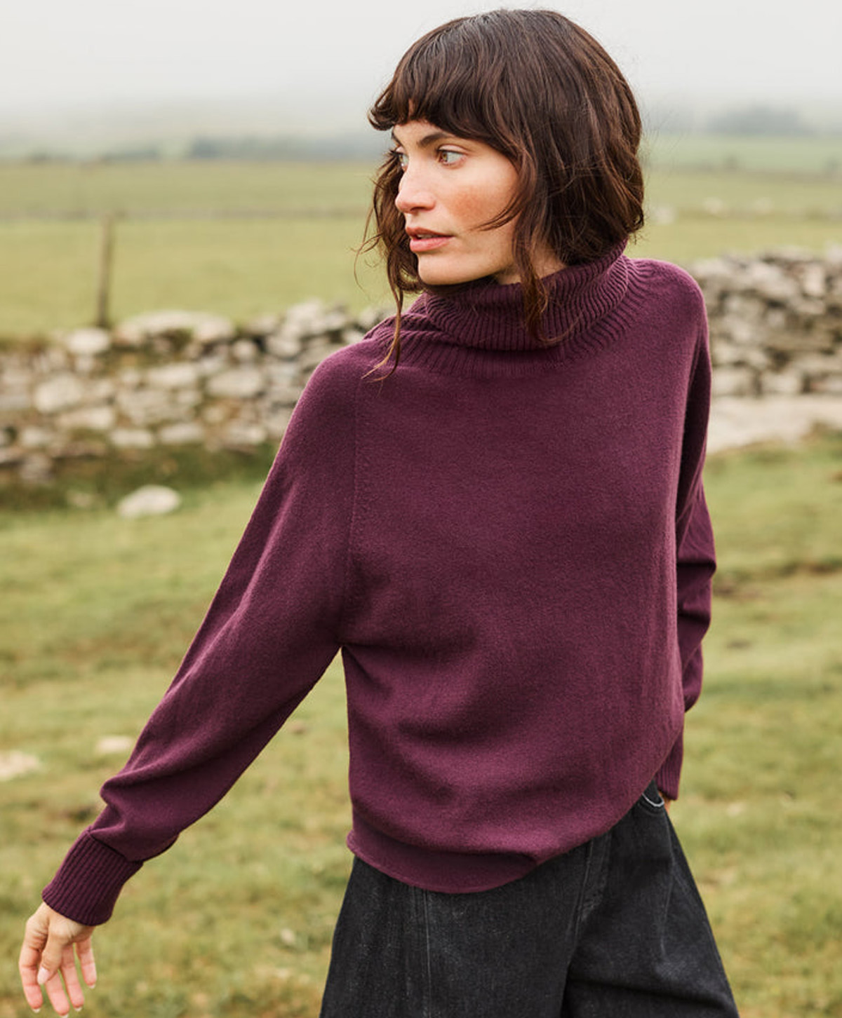 Supersoft Slouch Roll Neck 