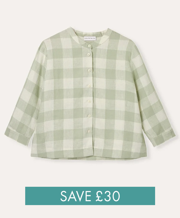 Check Swing Blouse