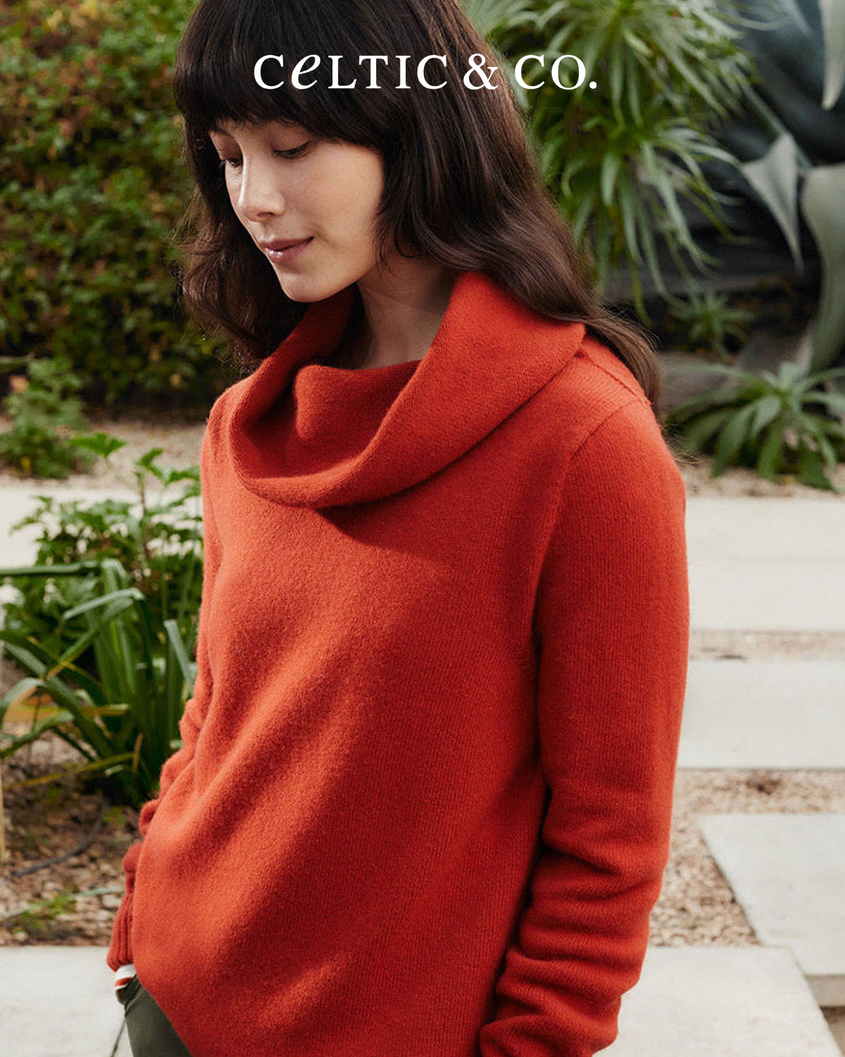 Supersoft Slouchy Cowl Neck Jumper