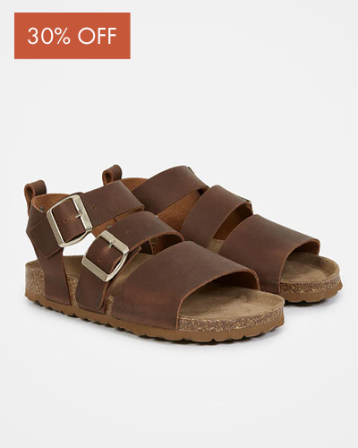 Triple Strap Sandals