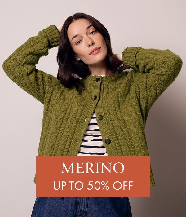 Up to 50% off Merino