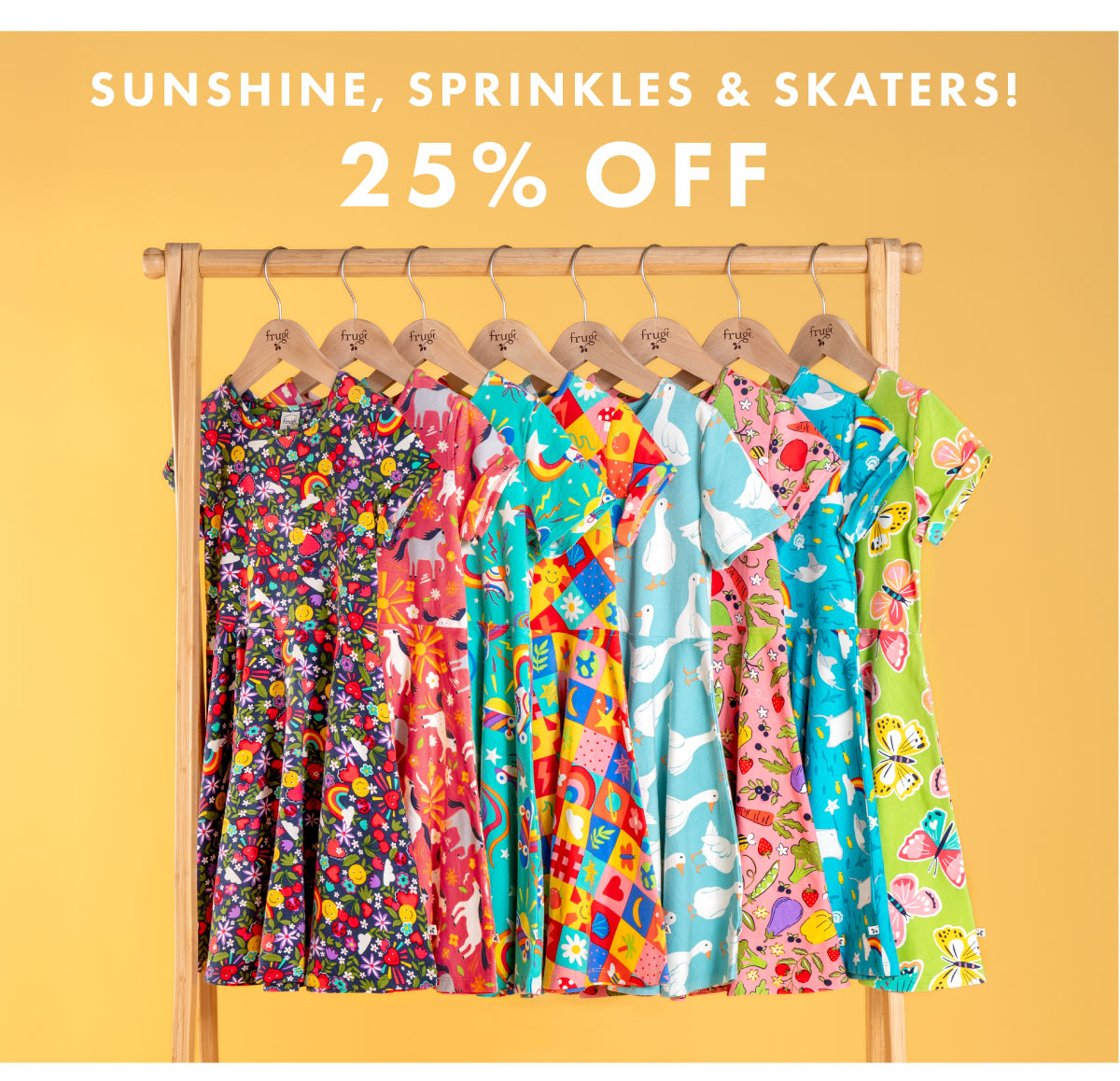 Sunshine, sprinkles and skaters! 25% off