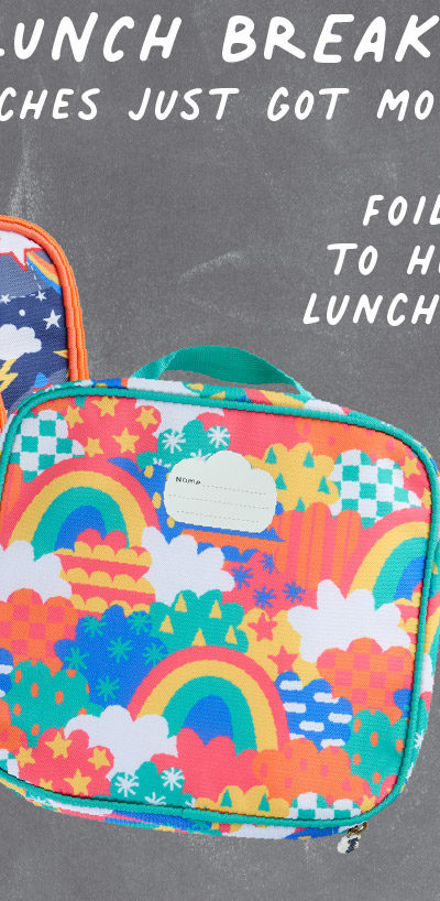 Lunch break - packed lunches just got more colourful