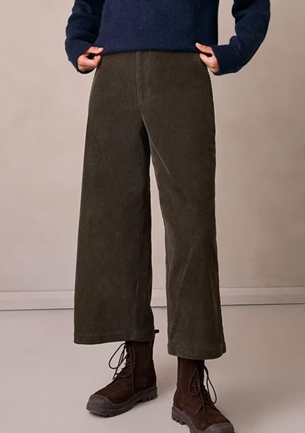 Corduroy Crop Culottes