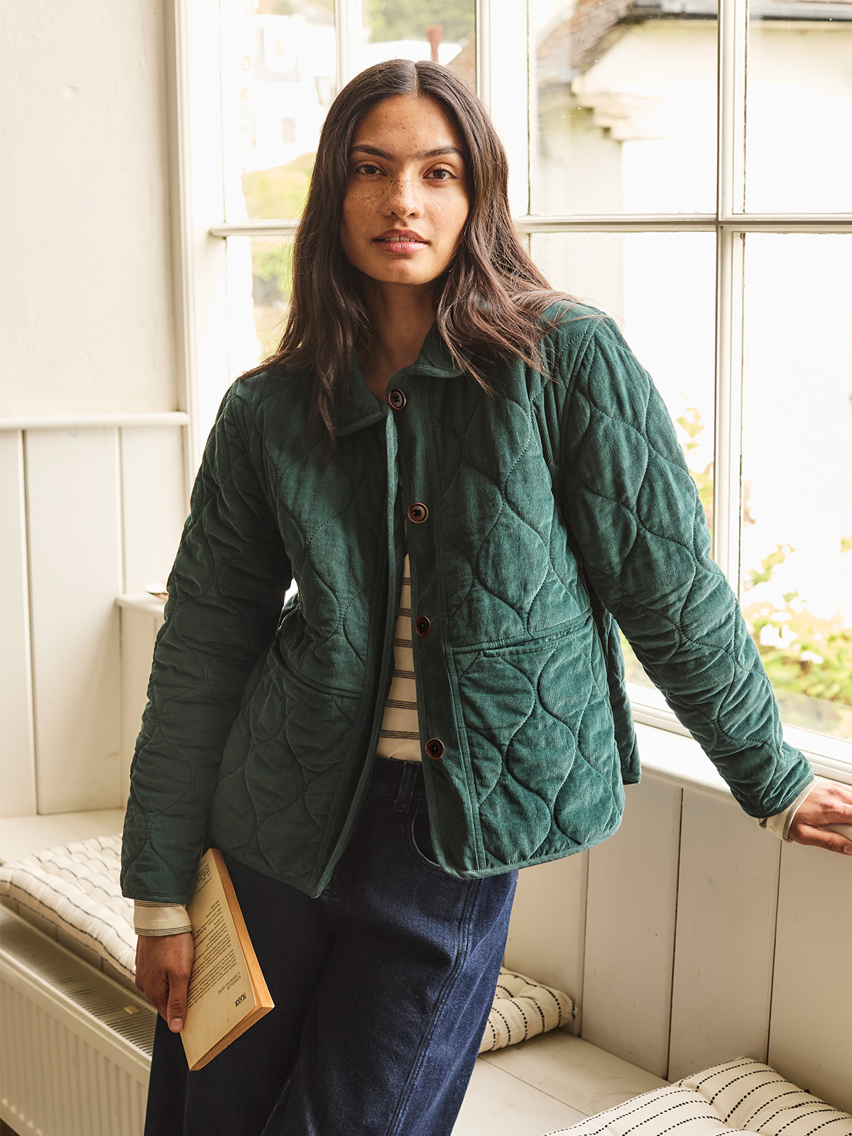 Quilted Cord Jacket