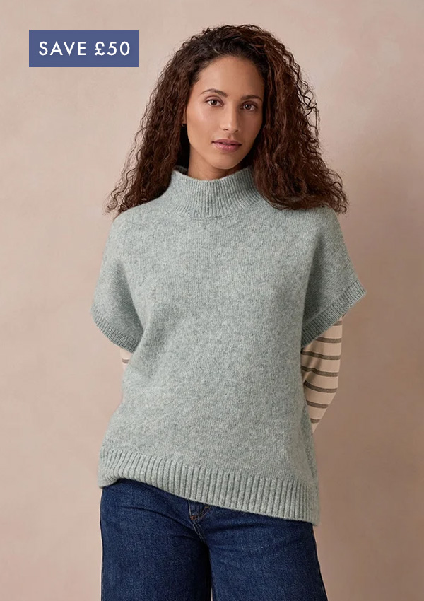 Woolly Funnel Neck Top