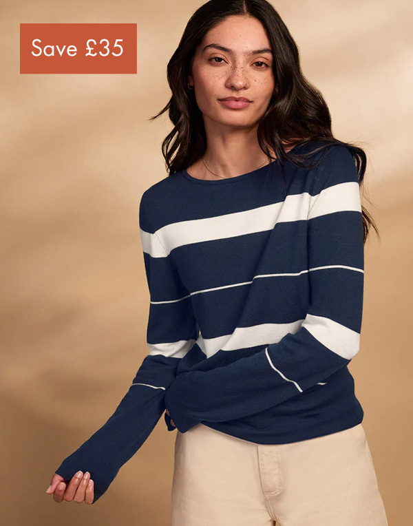 Merino Fine Knit Boat Neck Jumper