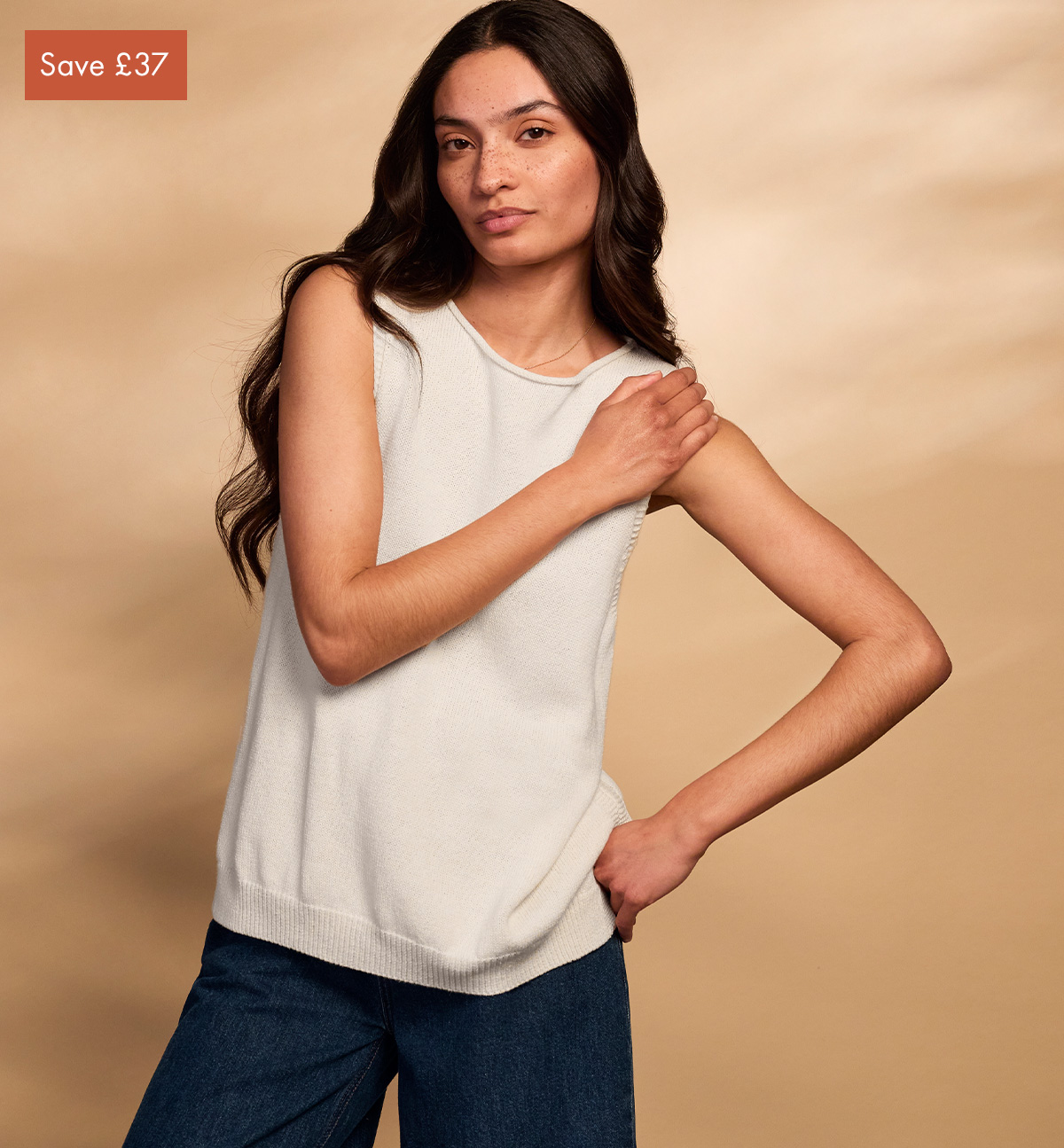 Organic Hemp Supima Cotton Blend Vest Top