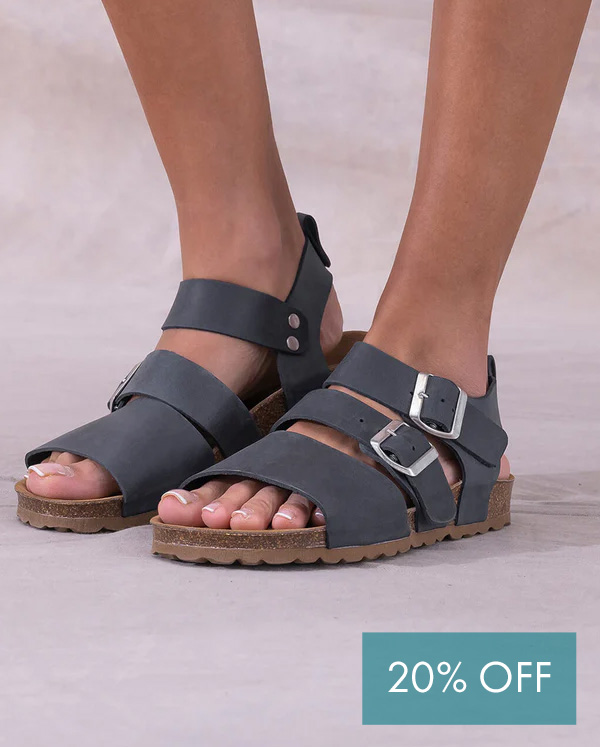 Triple Strap Sandals