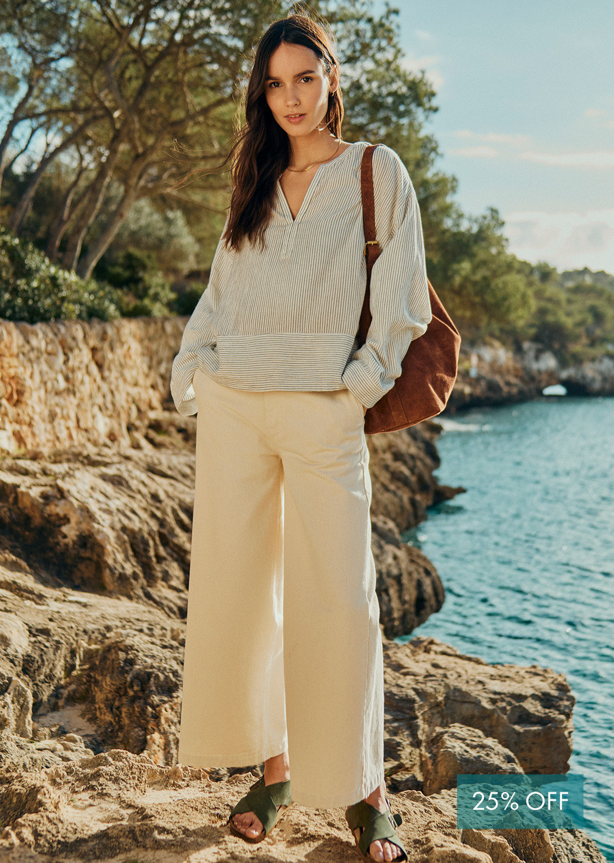 Notch Neck Swing Top