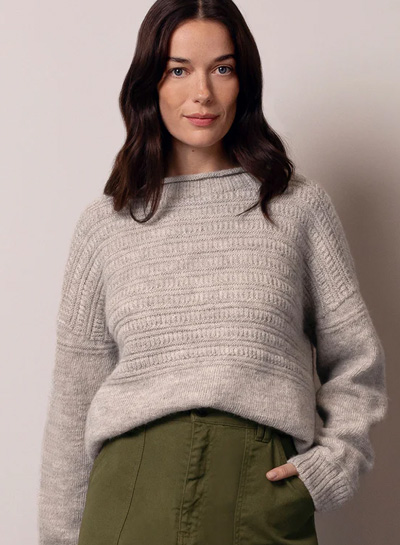 British Wool Heritage Gansey Jumper