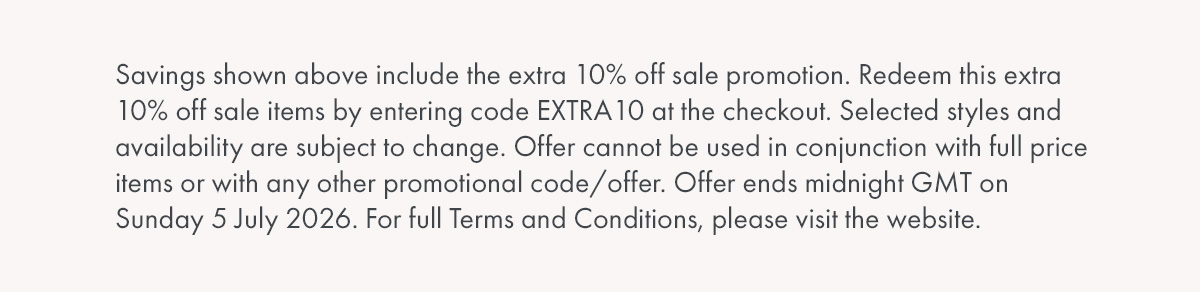 For full terms and conditions, please visit our website