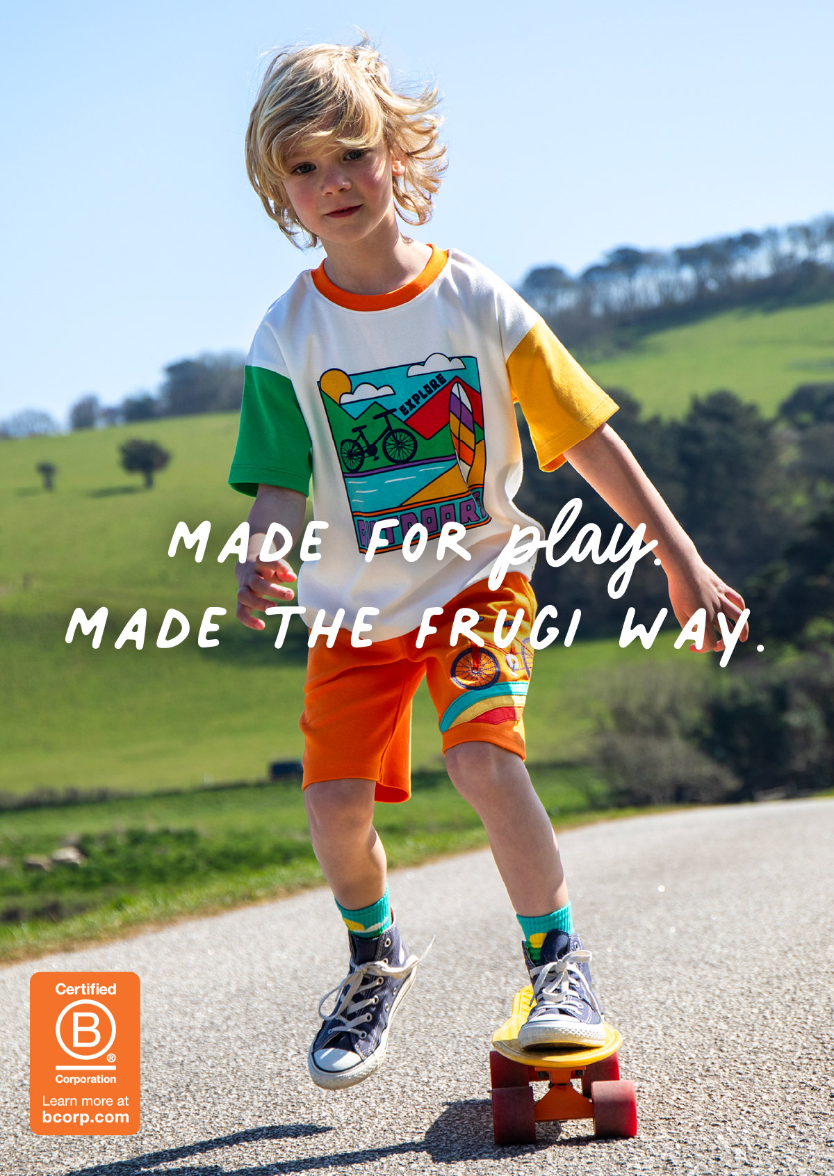 Made for play, the Frugi way