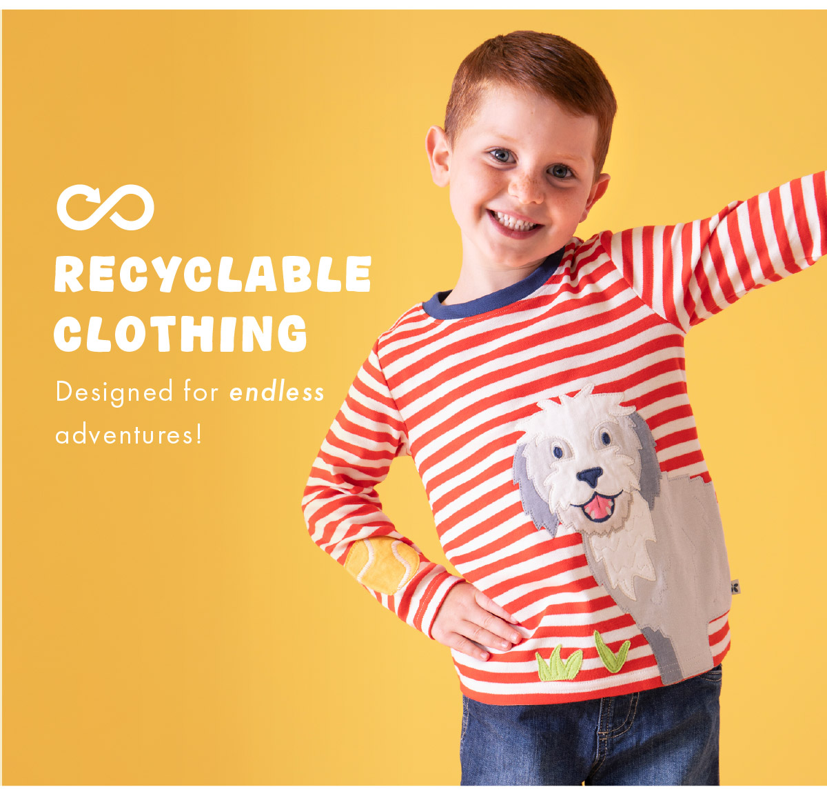 RECYCLABLE CLOTHING Designed for endless adventures