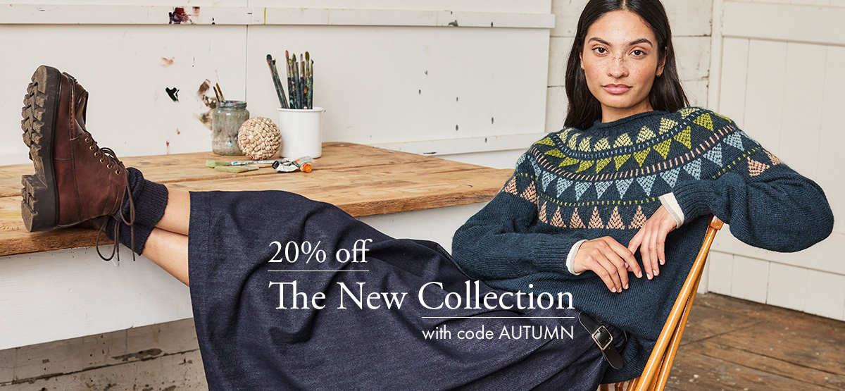 20% off The New Collection with code AUTUMN