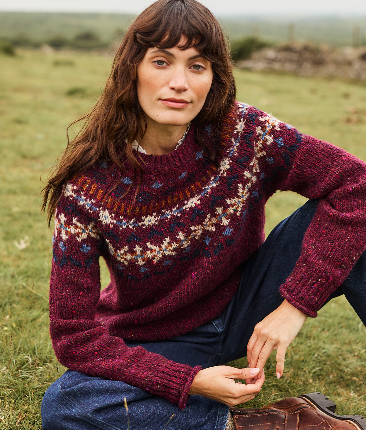 Nordic Yoke Fair Isle Jumper