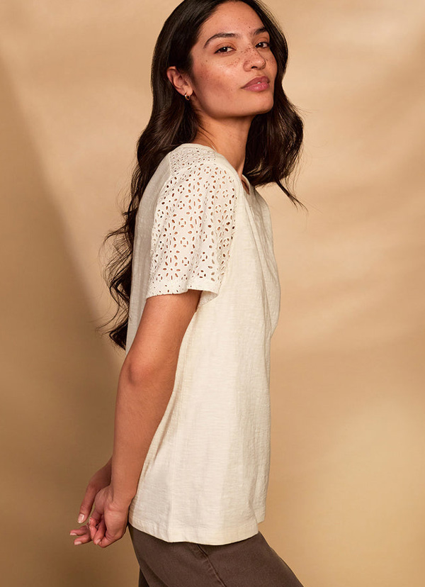 Sleeve Detail T Shirt