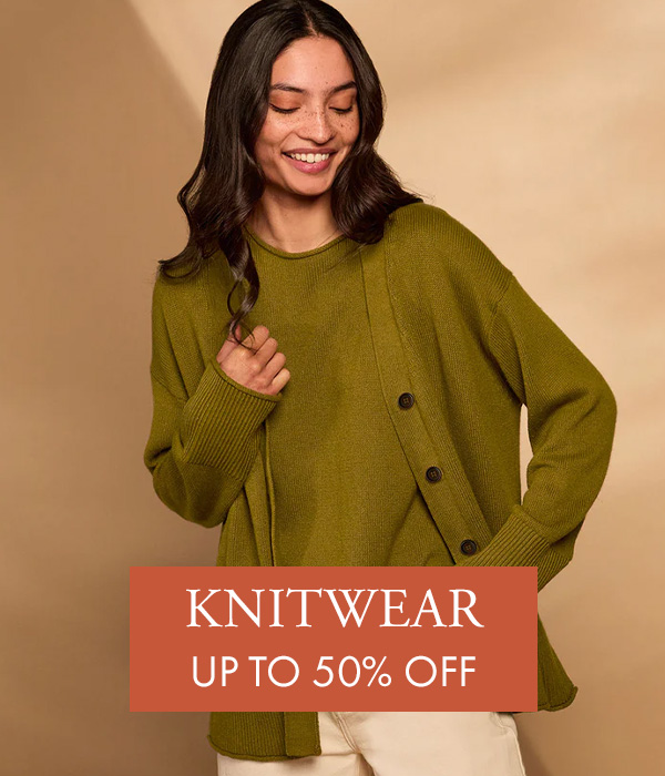 Up to 50% off Knitwear