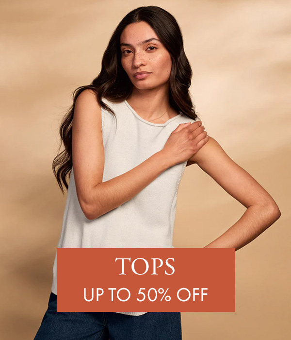 Up to 50% off Tops