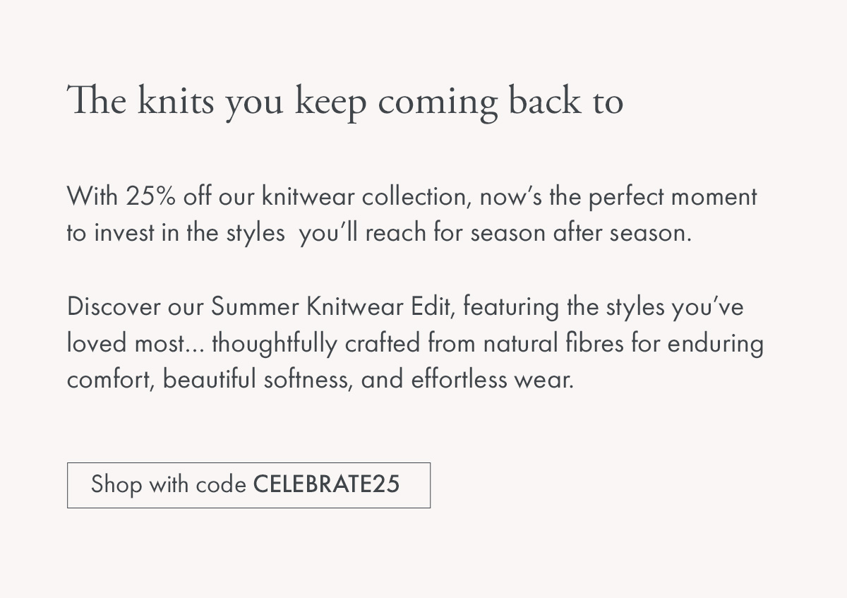 Shop with code CELEBRATE25
