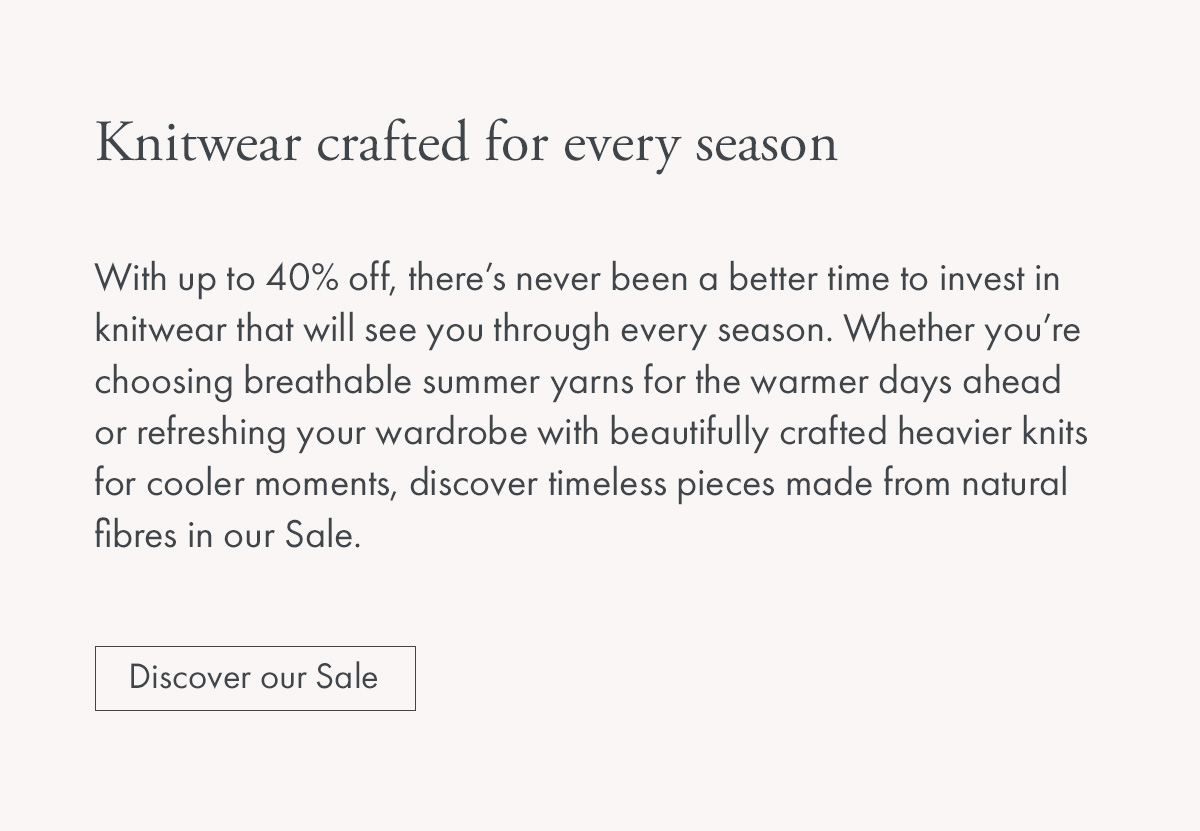 Discover our Sale