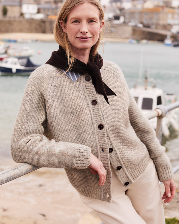 British Wool Stitch Cardigan