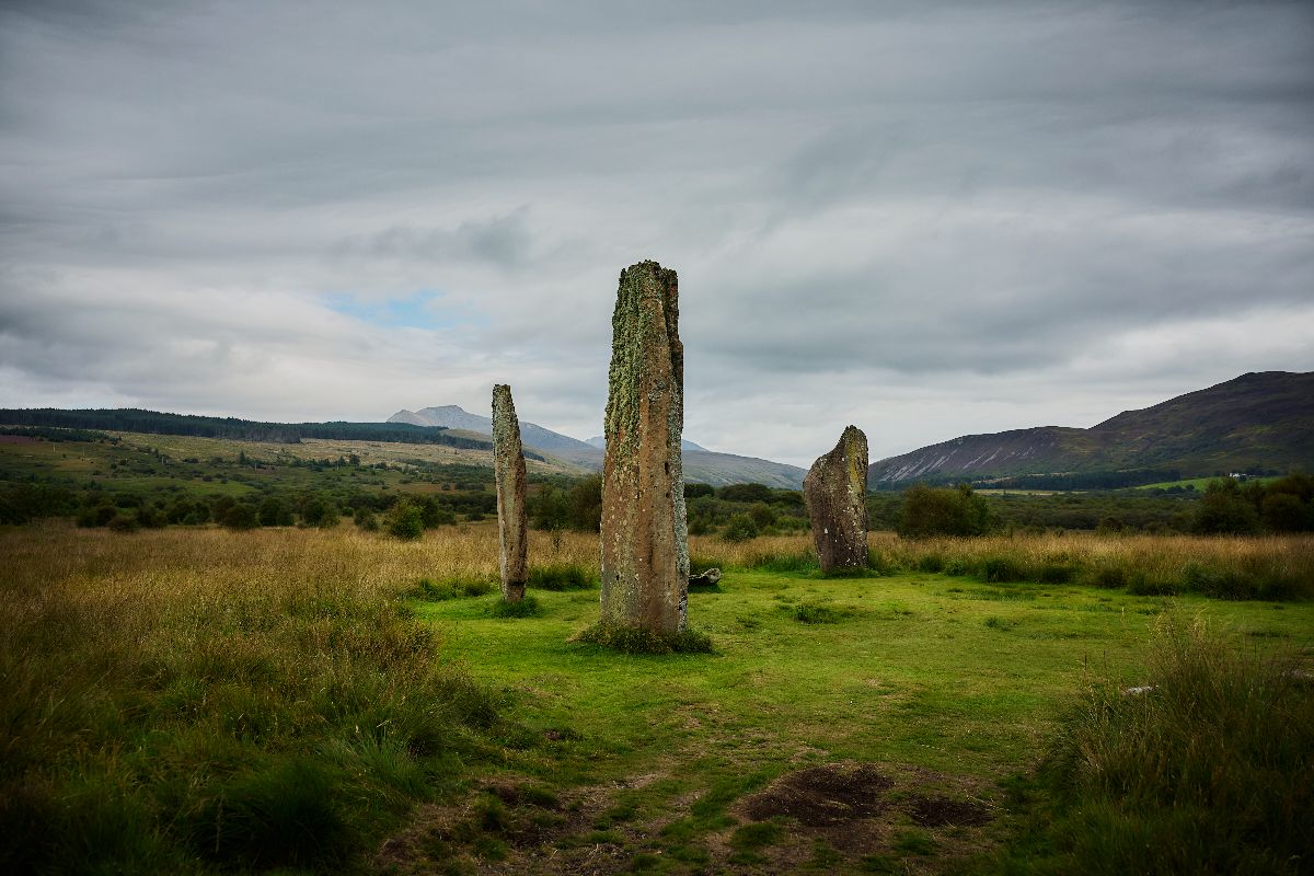 Machrie Moor Standing Stones on the Isle of Arran