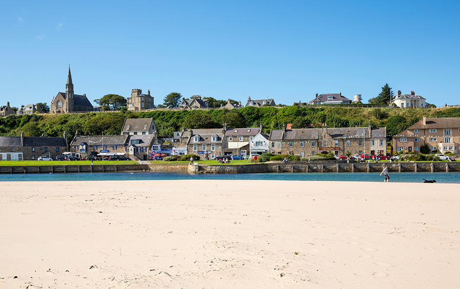 Stunning beach on a sunny day