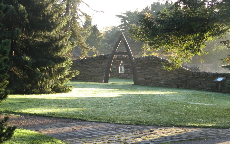 A couple of people in Viking boat