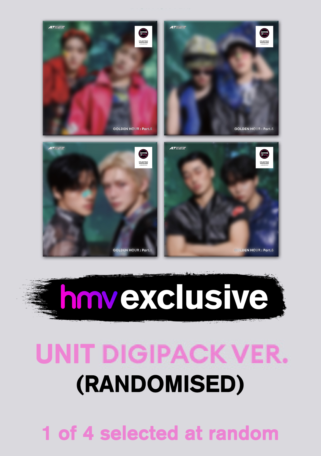 ATEEZ GOLDEN HOUR : Part.5 | UNIT DIGIPACK VER.