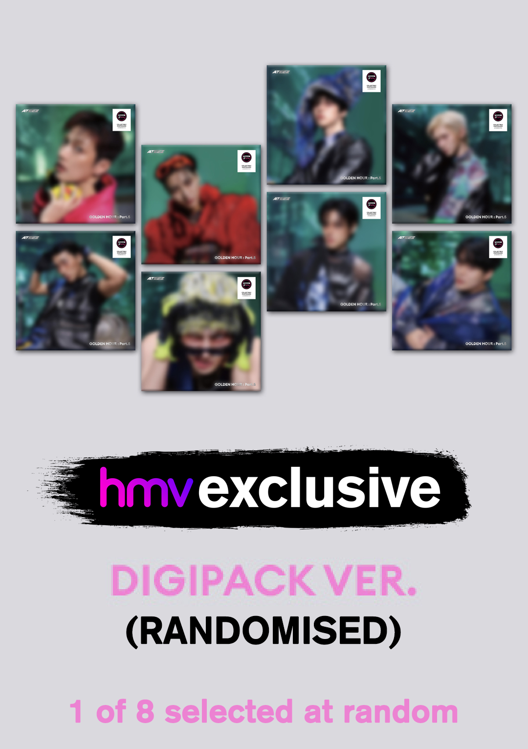 ATEEZ GOLDEN HOUR : Part.5 |  DIGIPACK VER.
