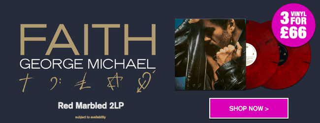 George Michael in 3 for £66 LP