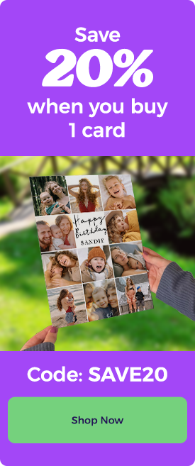 20% Off Cards - use code: SAVE20