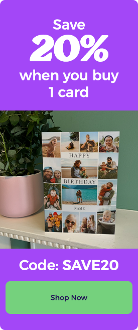 20% Off Cards - use code: SAVE20