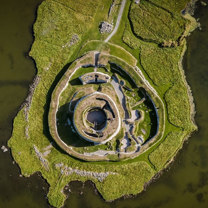 Clickimin Broch, Shetland. © VisitScotland / Stuart Brunton