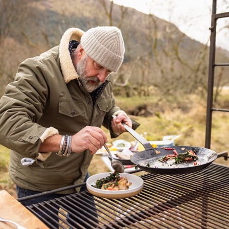 Cooking at Monachyle Mhor. © VisitScotland / Kenny Lam